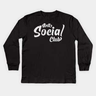 Anti Social Club Kids Long Sleeve T-Shirt